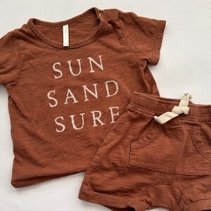 Rylee + Cru Terracotta Sun Sand Surf Set